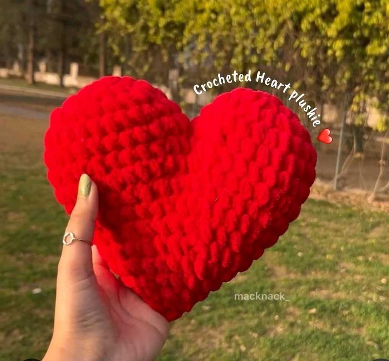 Crochet Valentine's Heart