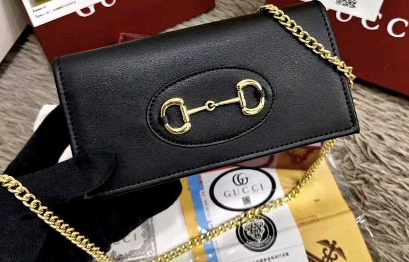 GUCCI*(COPY) *HORSEBIT 1955 WALLET ON CHAIN*