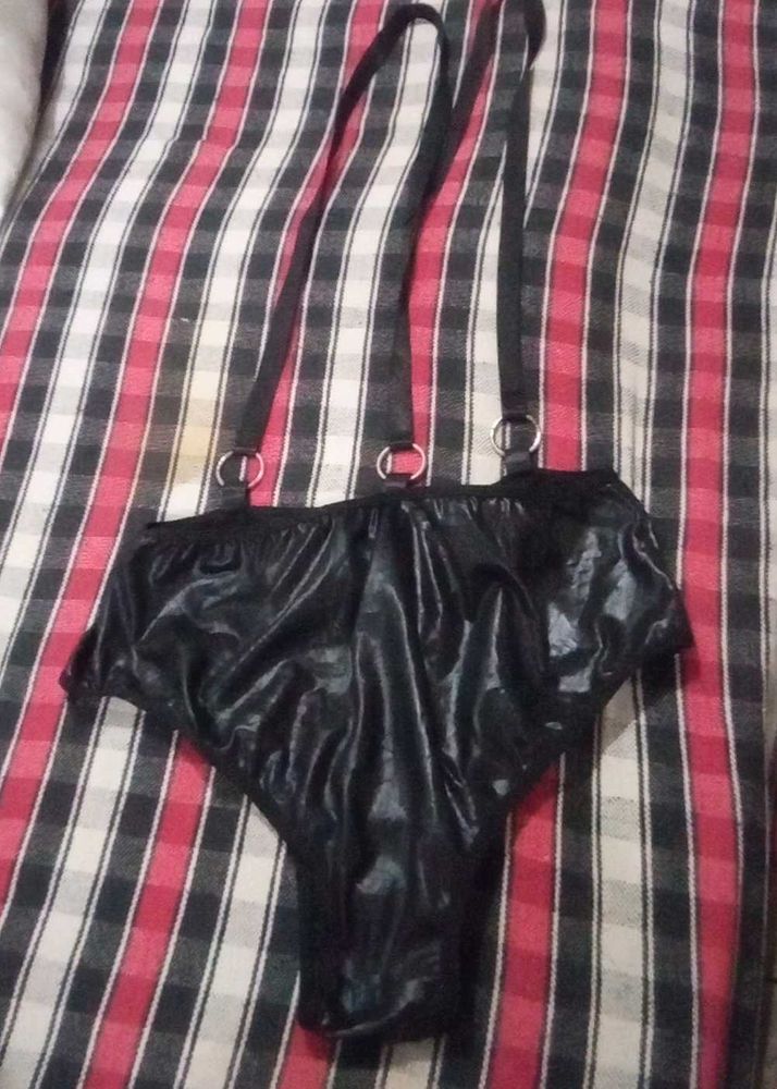 latex ،Panty with shoulder Strap
