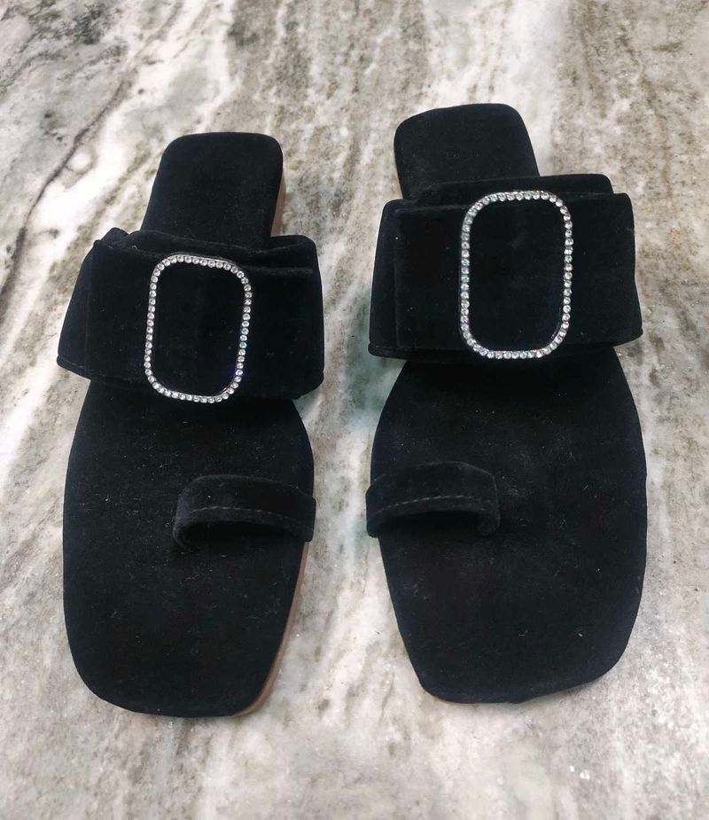 Black Flats For Women