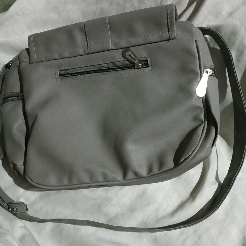 Combo   Stylish Grey Crossbody Bag
