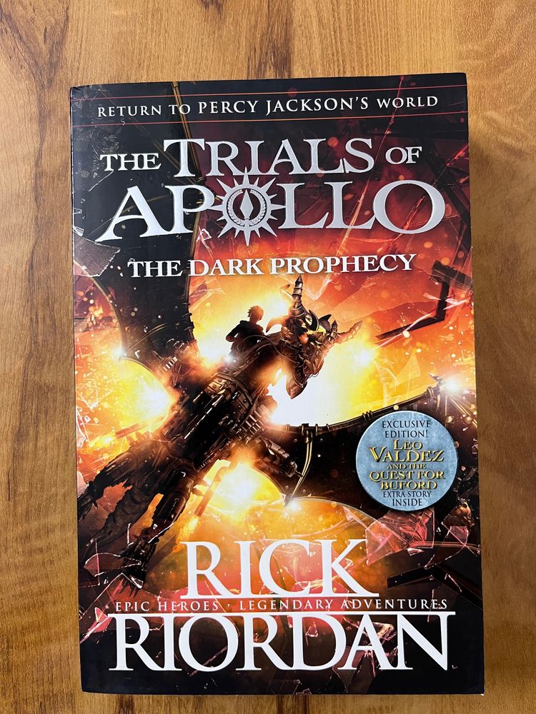 Trials Of Apollo The Dark Prophecy By Rick Riordan