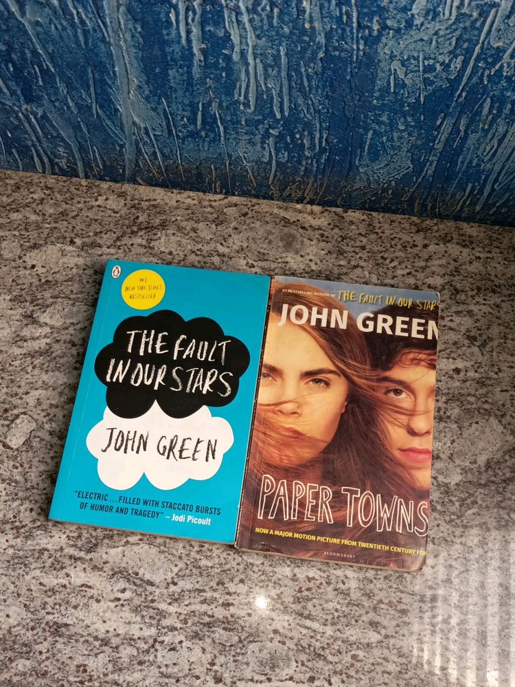 John Green Fault In Our Stars And Paper Towns