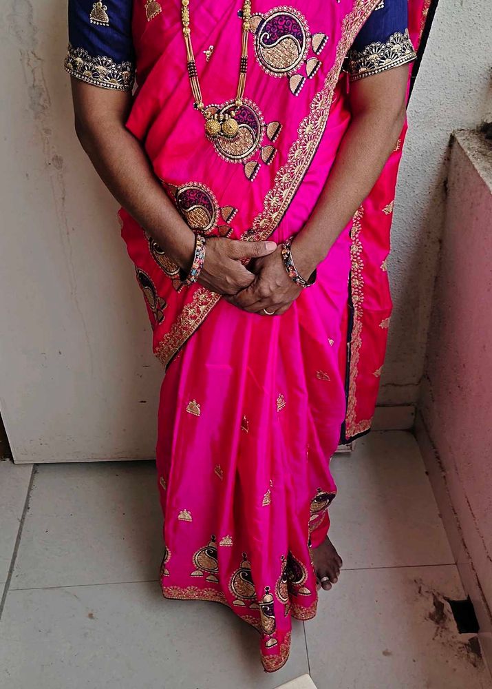 saree with blouse