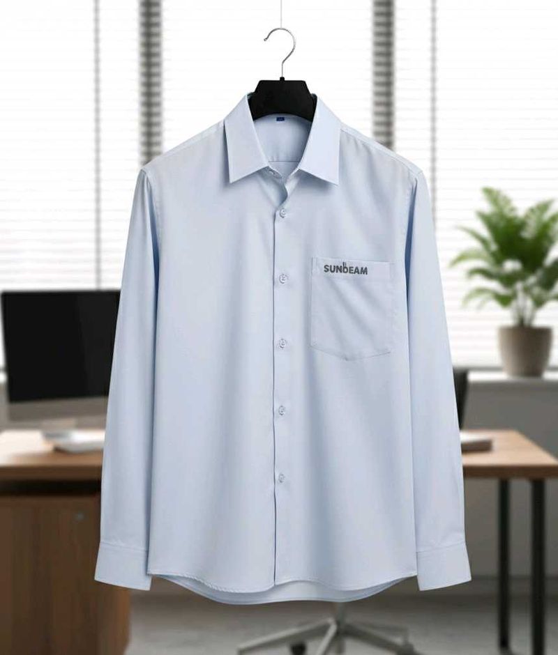 SUNBEAM Light Blue Long Sleeve Shirt