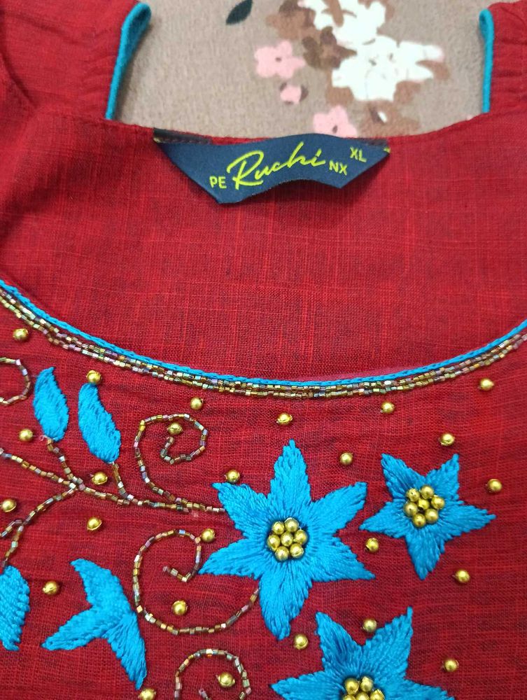 Beautiful Embroidered Kurta❤️🆕