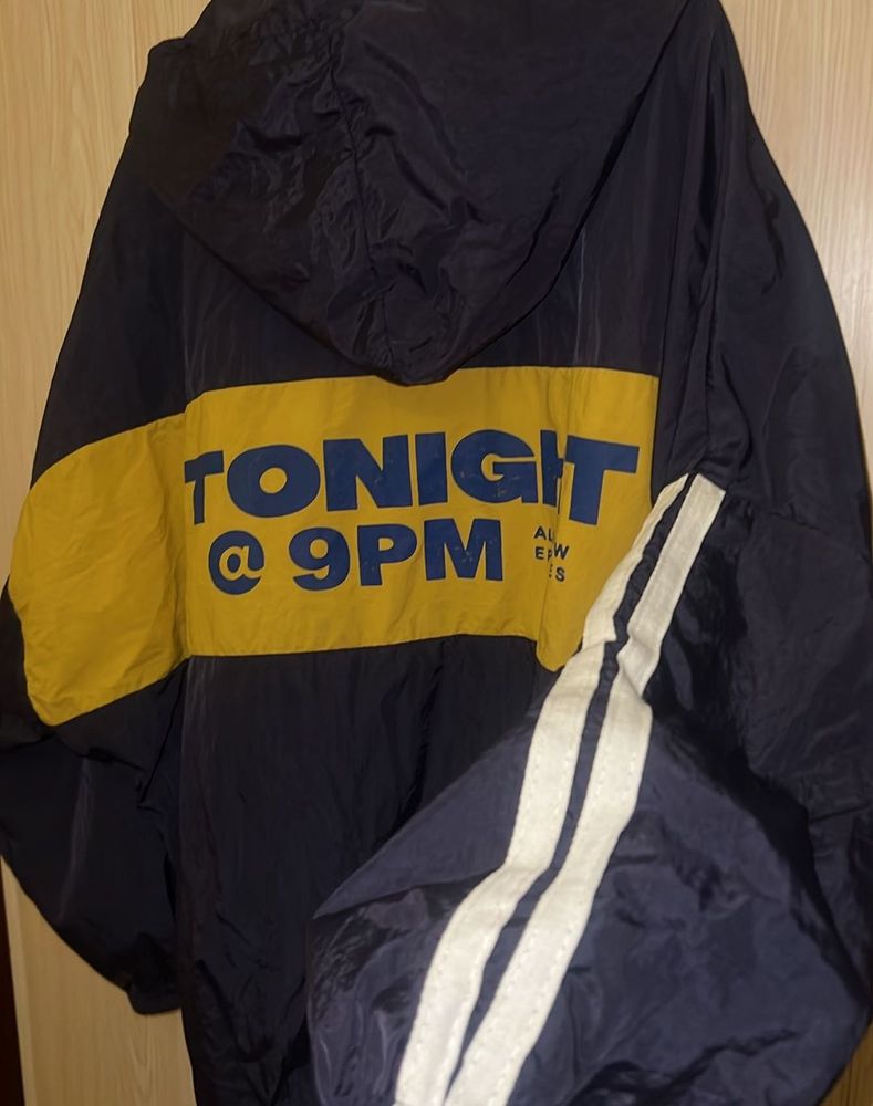 Japenese Vintage "Tonight @ 9PM" Graphic Jacket