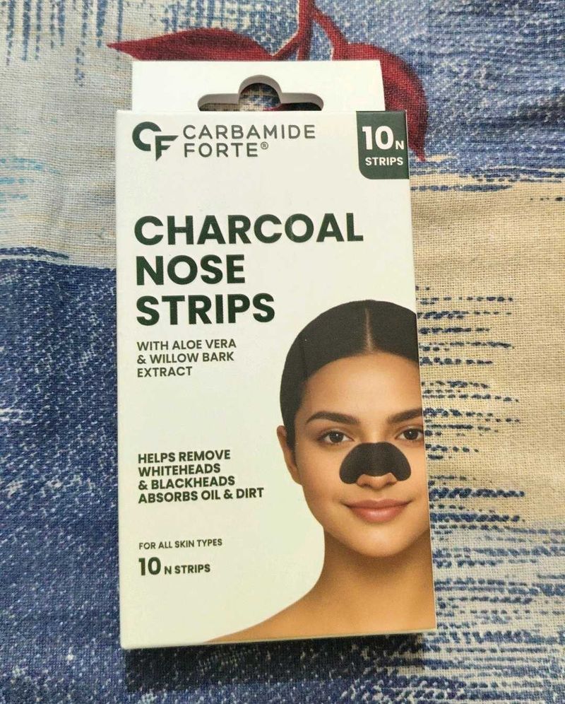 Carbamide Forte Charcoal Nose Strips