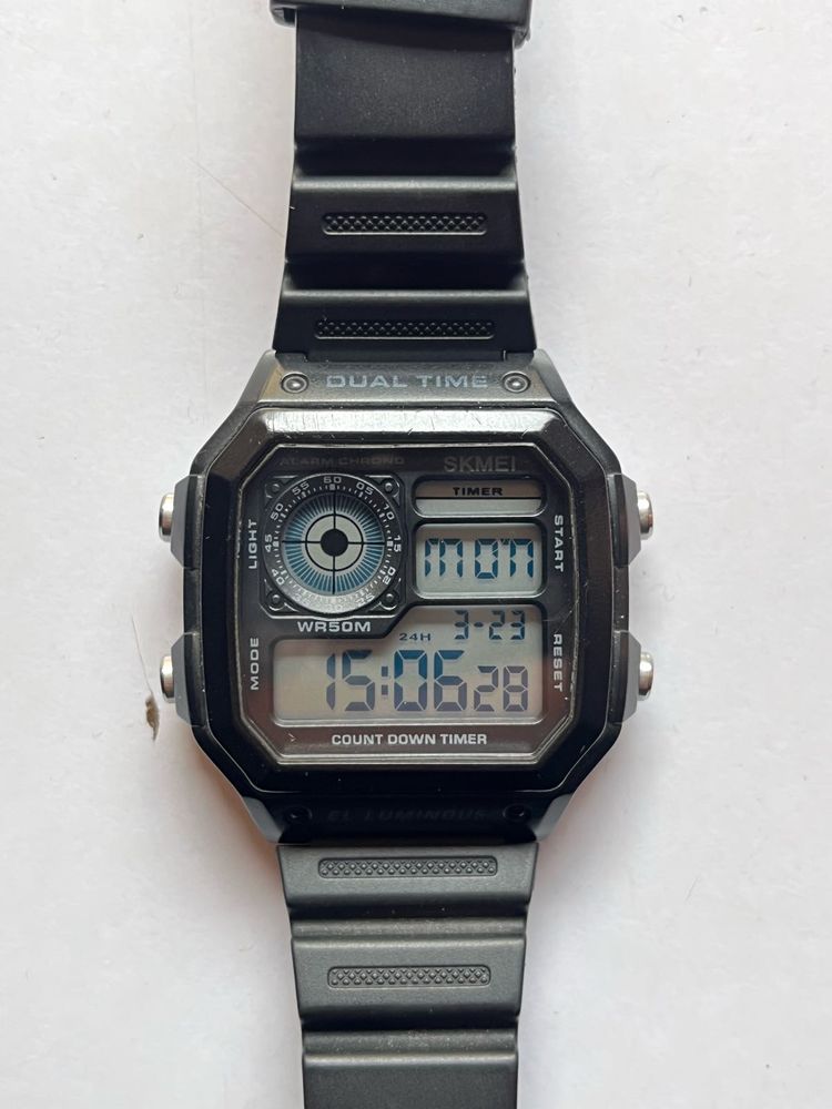 SKMEI Dual Time Digital Watch