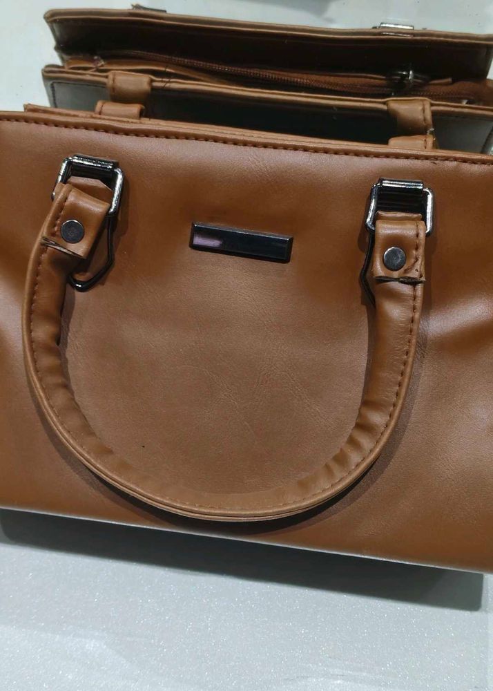 Stylish Tan Handbag