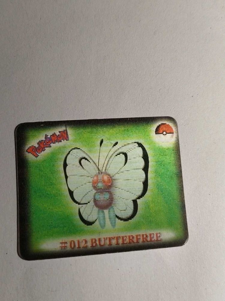 Cheetos Butterfree motion card (2nd)