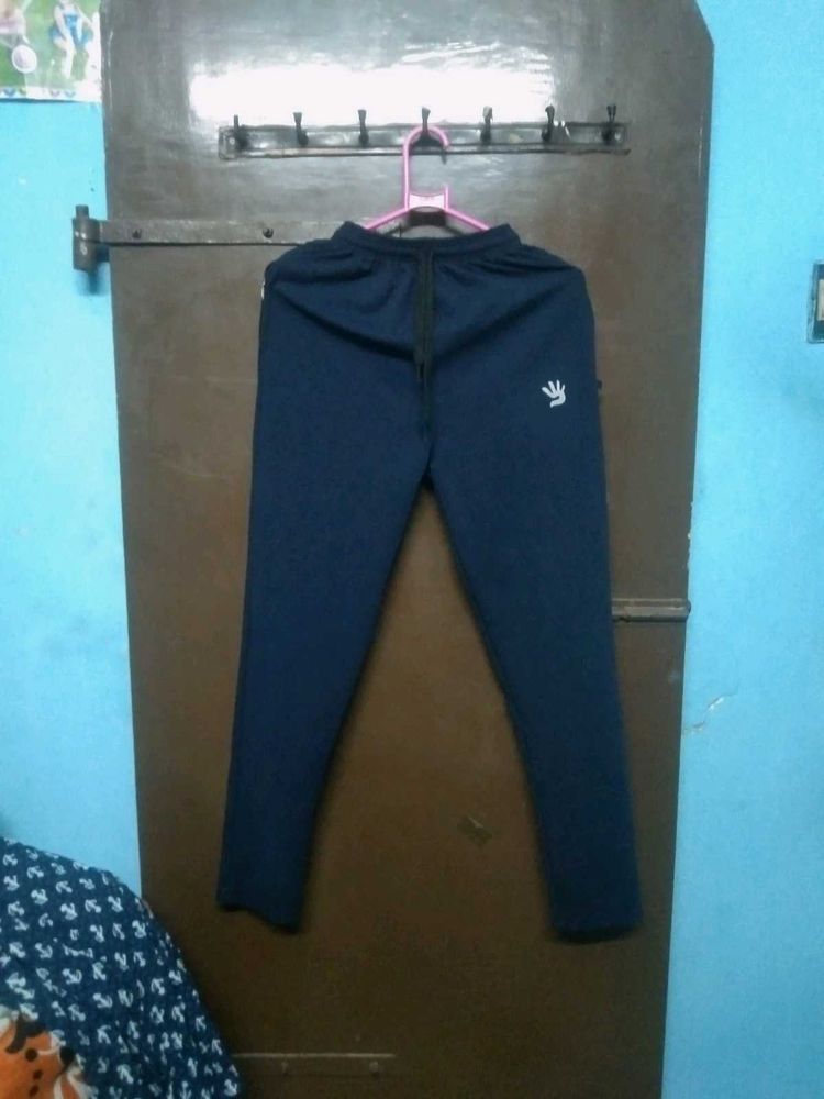 Navy Blue Track Pants