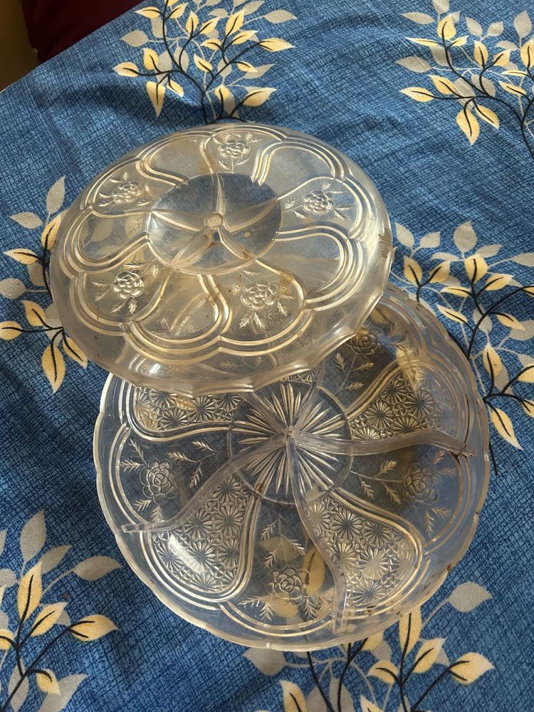 Divided Serving Dish with Lid