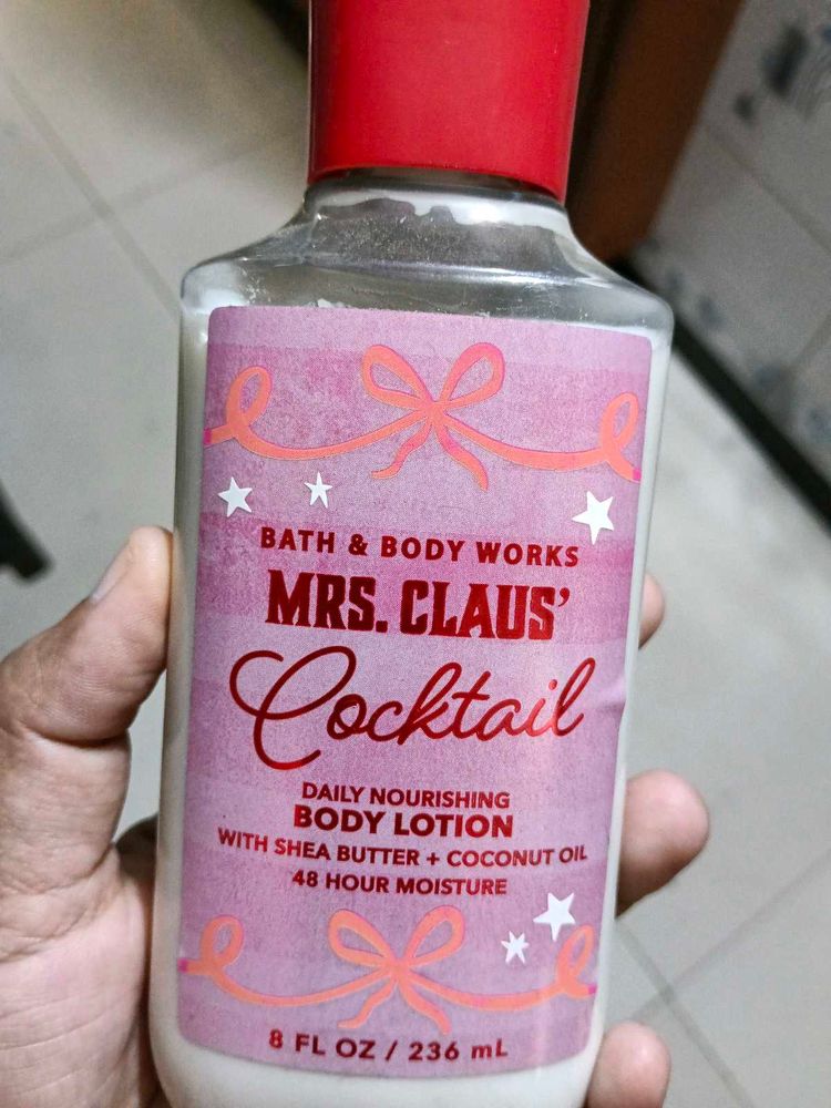 Bath &amp; Body Works Mrs. Claus Cocktail Lotion