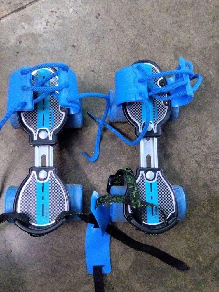 Adjustable Heel Wheel Roller Skates