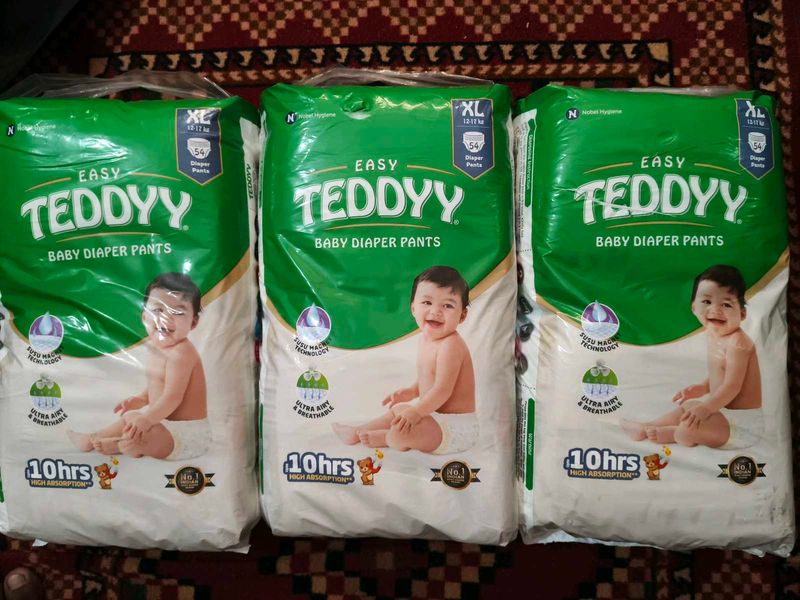 pack of 3, Baby Diaper Pants XL