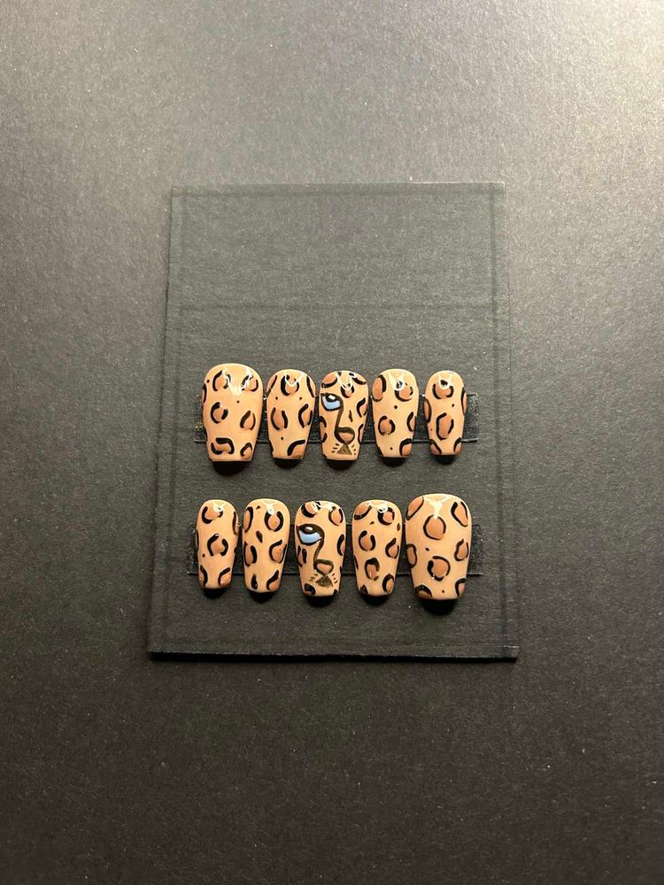 Cheetah Crush Handmade Press-ons