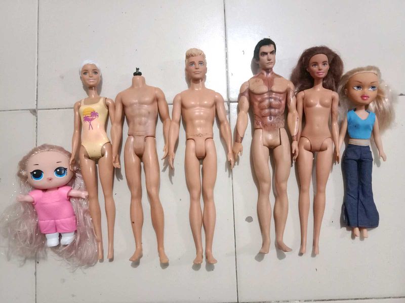Assorted Doll Collection