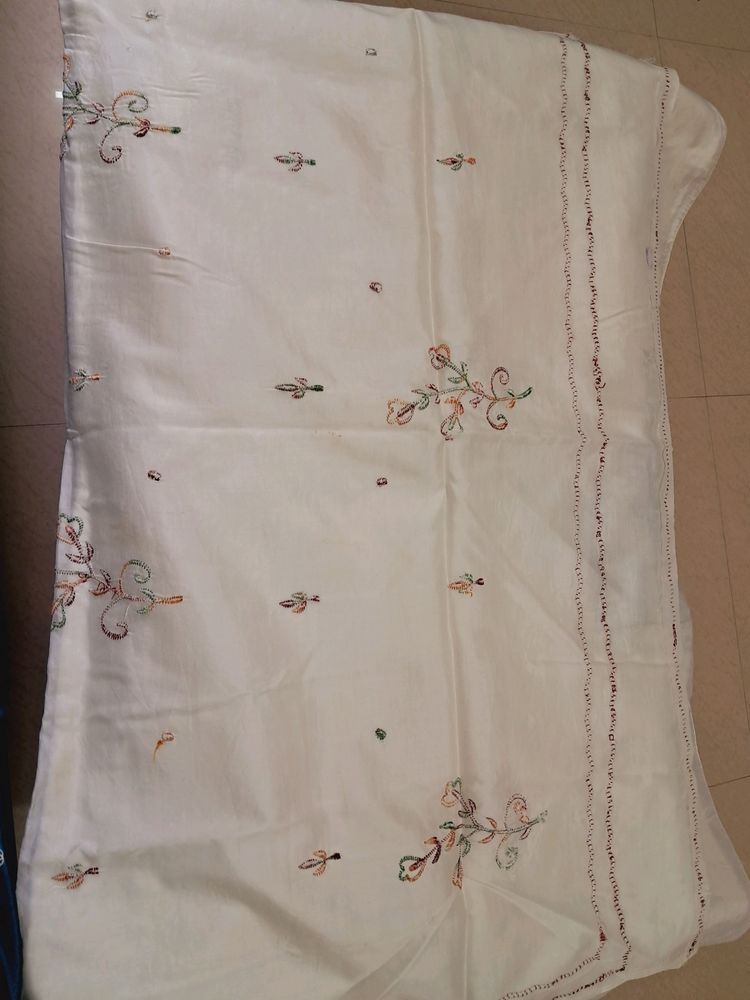 OFFWHITE ARTSILK SAREE