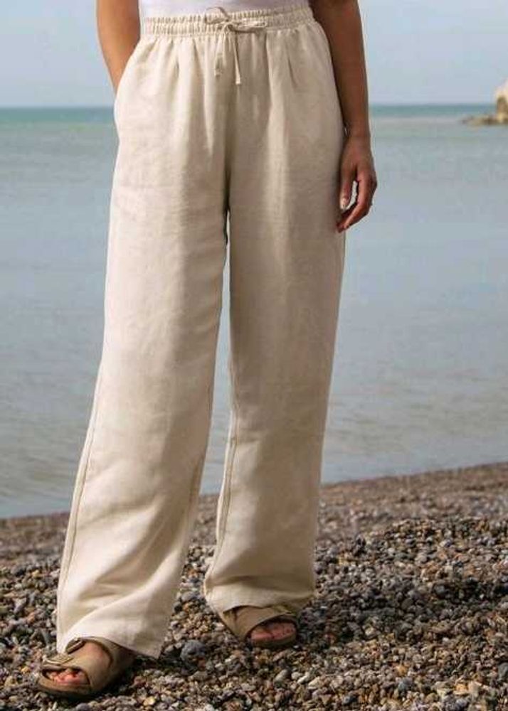 Linen Wide Leg Pants