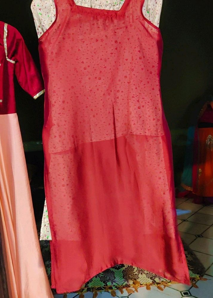 Three Pcs Designer Kurta Set