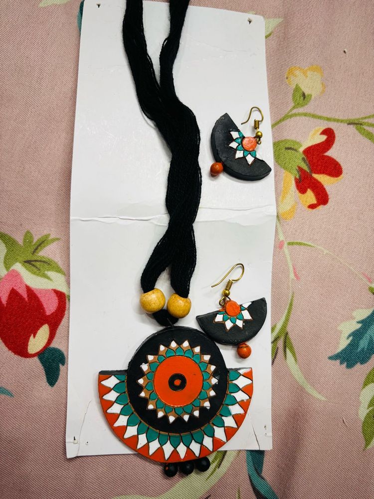 Terracotta Jewellery Set