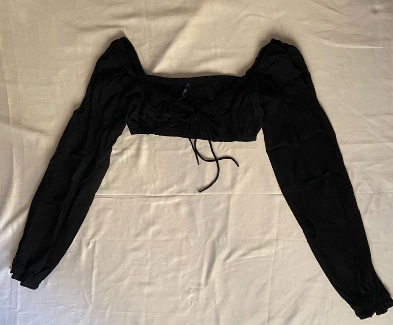 Cutter &amp; Buck Black Crop Top 🖤