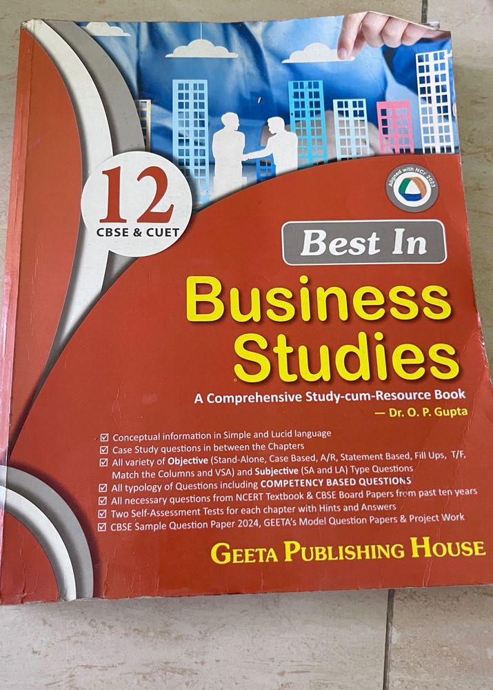 Best In Business Studies - Class 12