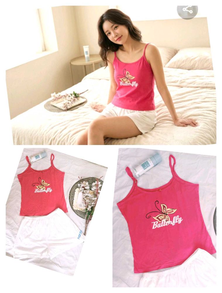 Cute Butterfly Pajama Set