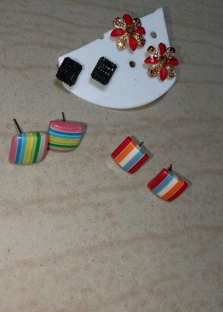 Cute Little Earing Combo🥰