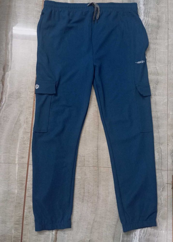 Blue Cargo Pants
