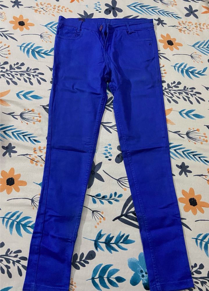 Xpose Blue Slim Fit Jeans