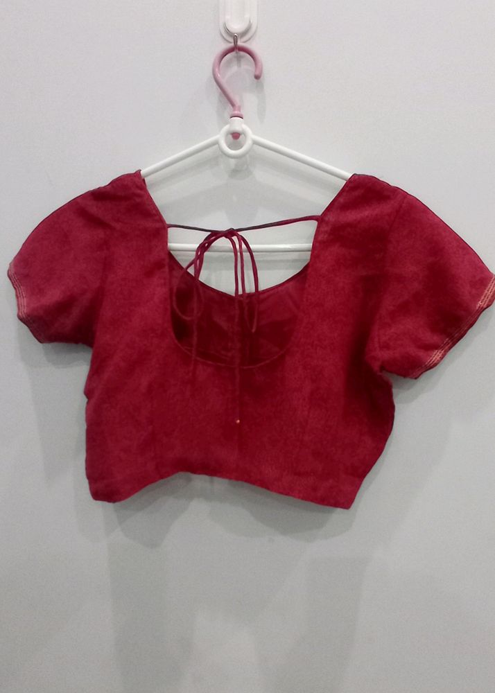 Blouse with linen  for women
