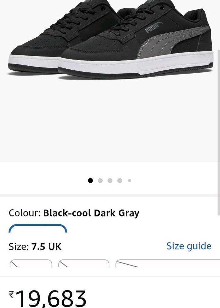 PUMA Black SNEAKERS 👟