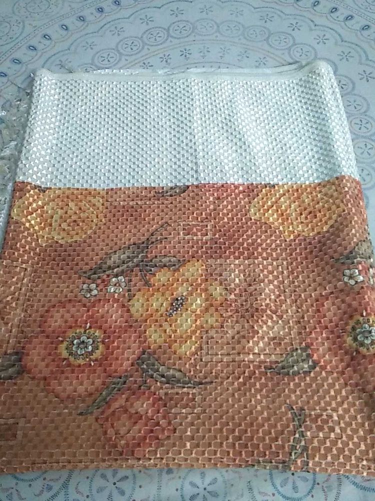 Silk Floral Print single bed bedsheet