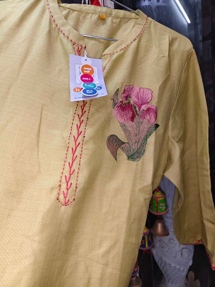 Beautiful Khadi Kurta Of My Shop