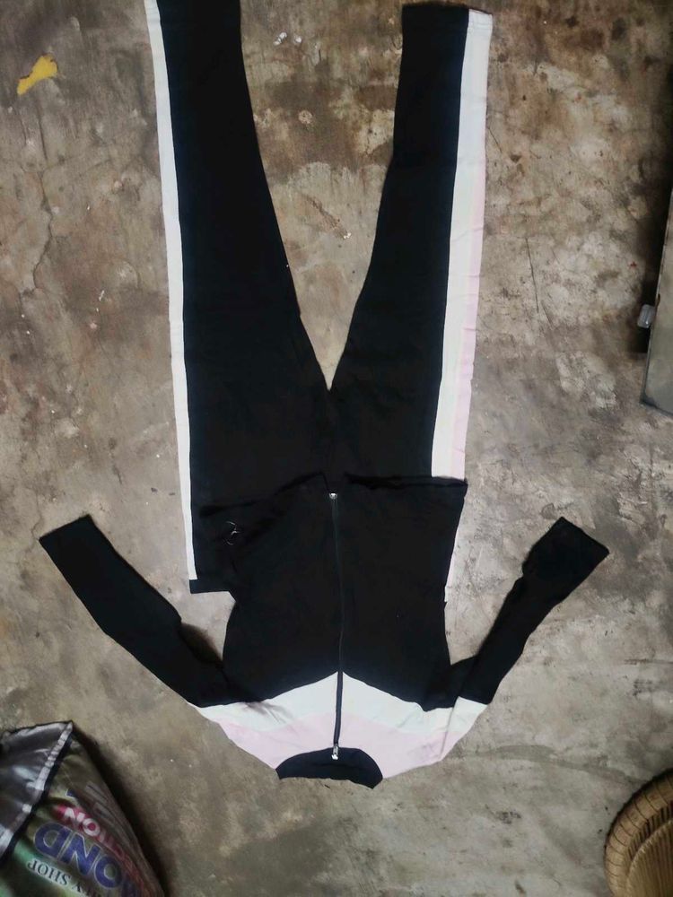 Black &amp; White Tracksuit Set