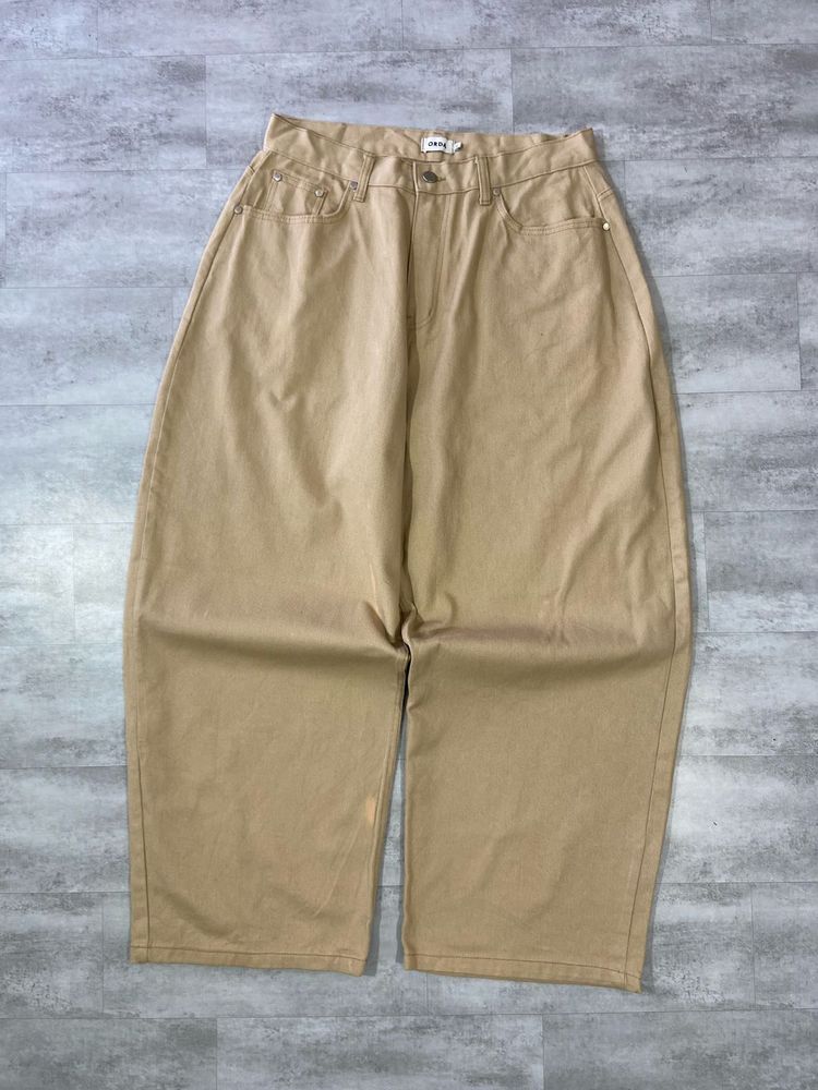 ORDA Modern Tan Balloon Leg Denim Pants