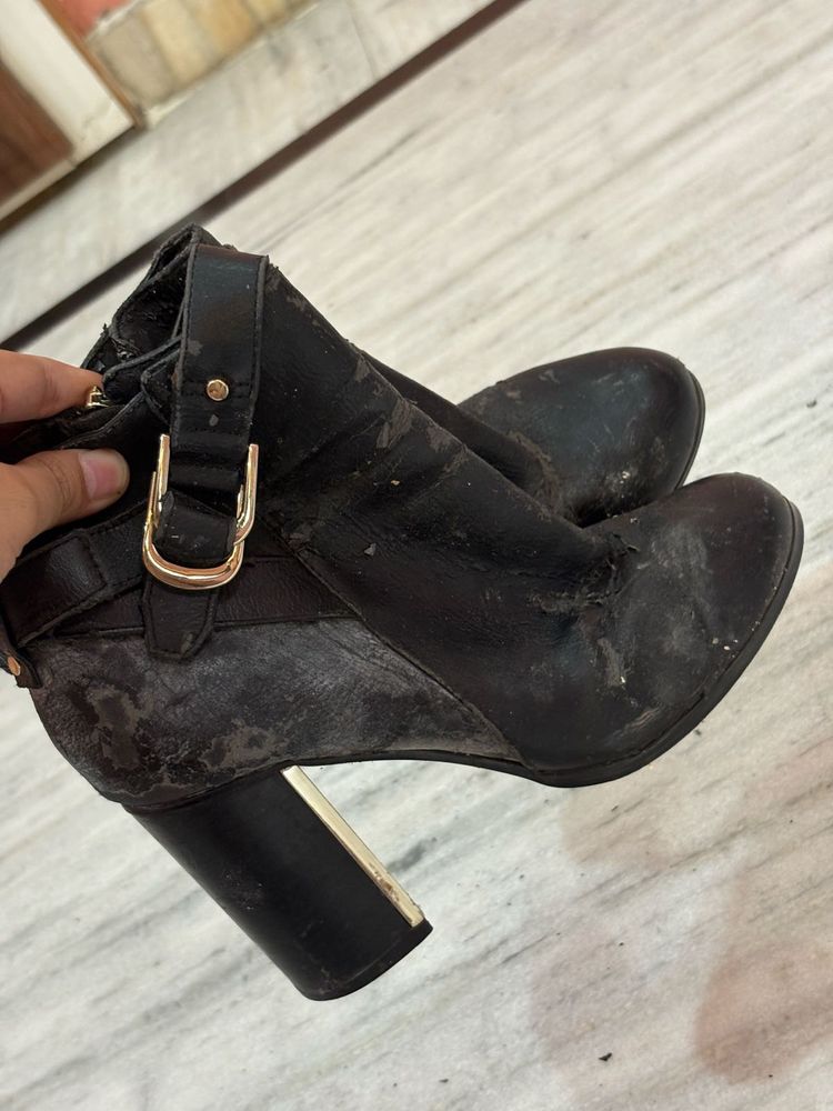 Stylish Black Ankle Boots
