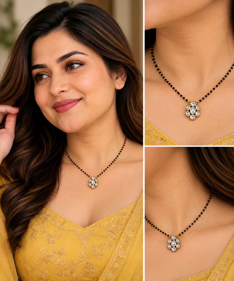 Elegant Kundan Mangalsutra