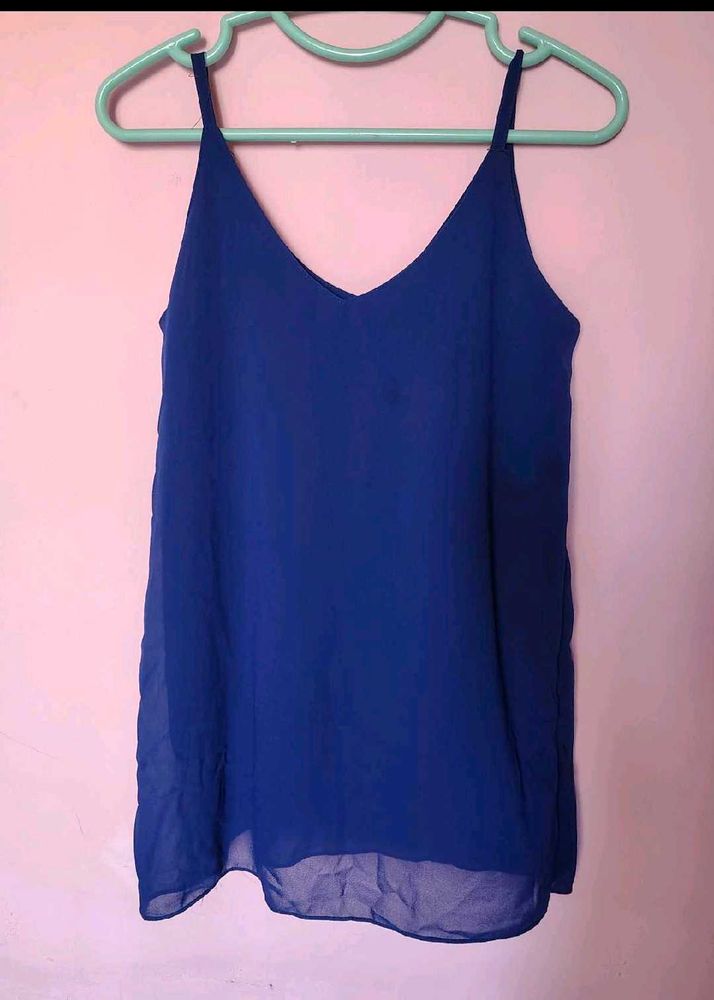 Blue Cami Top