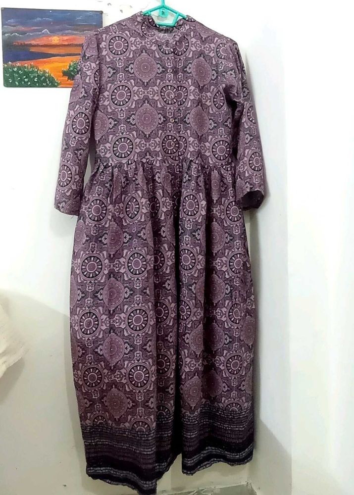 Ethnic Printed Maxi Dress