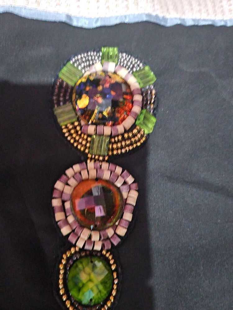 Embellished straight kurti Stones