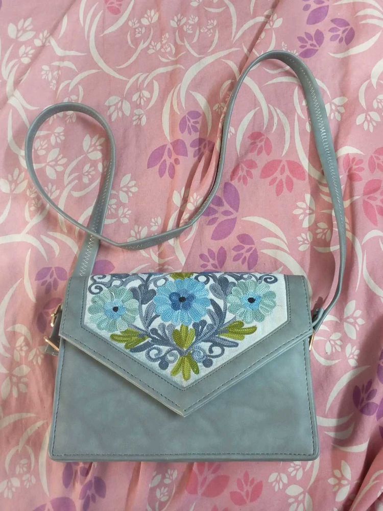 Stylish Embroidered sling Bag