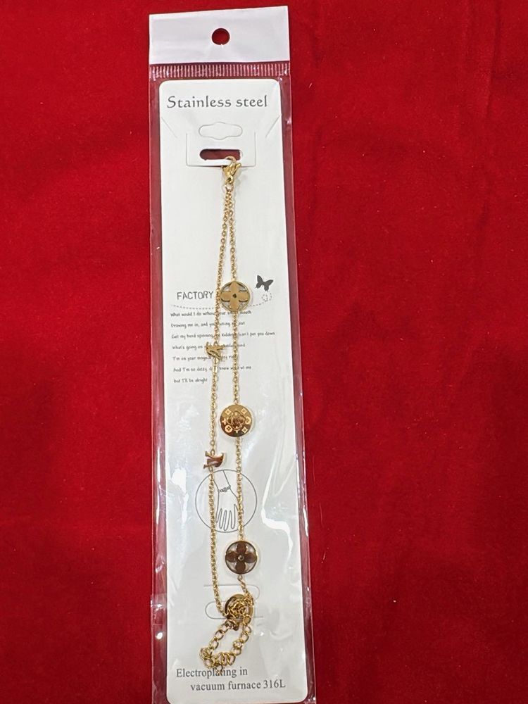 Elegant Gold Plated Bracelet