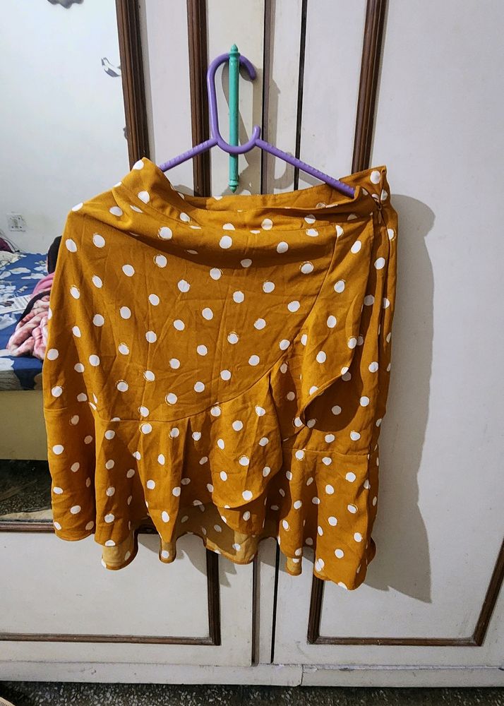 Vero Moda  Polka Dot Flowy Skirt