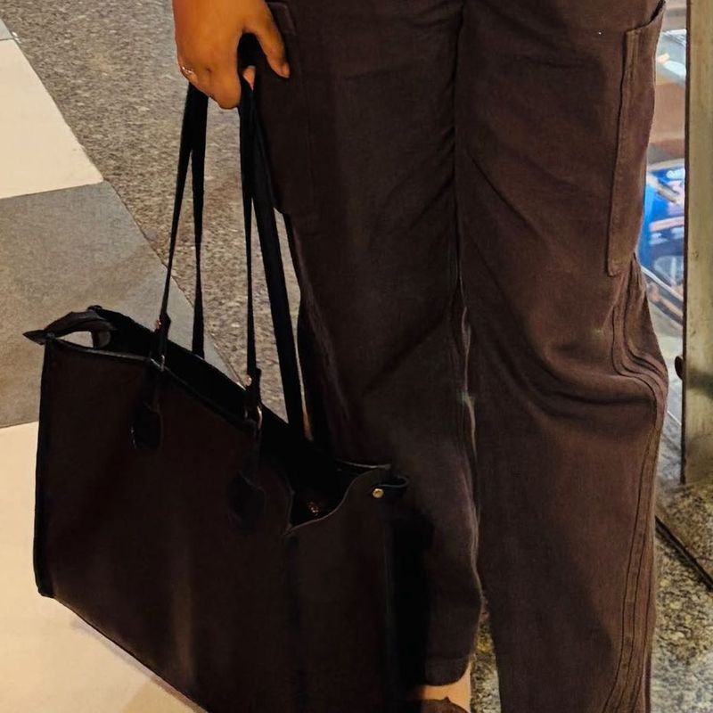 Chic Brown Tote Bag