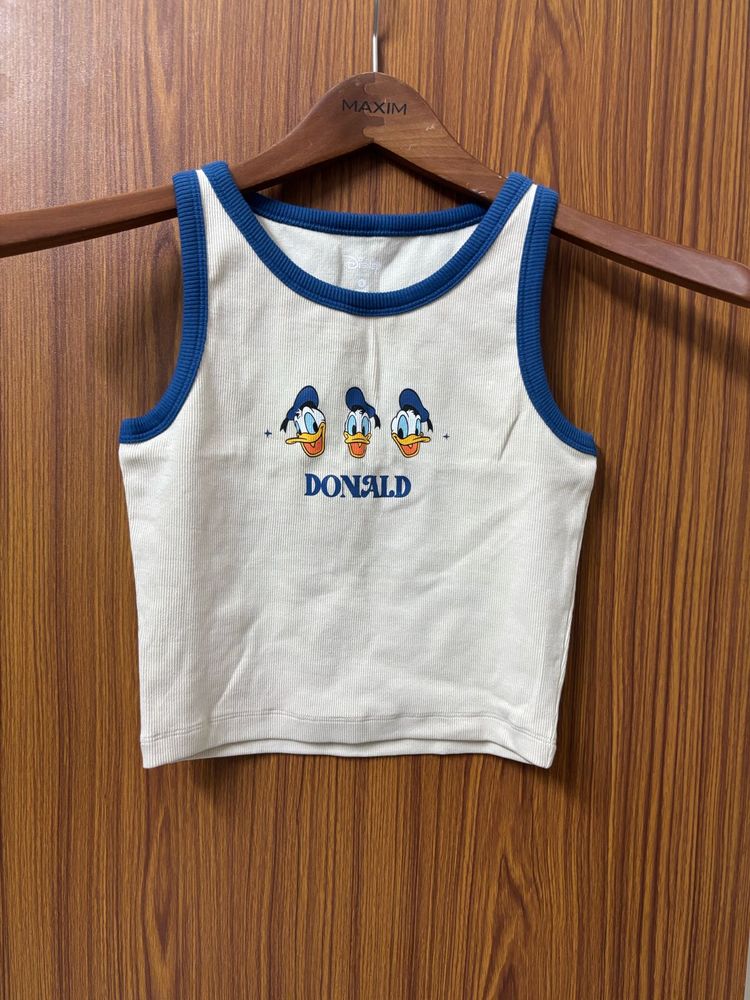 Cute Donald Duck Tank Top