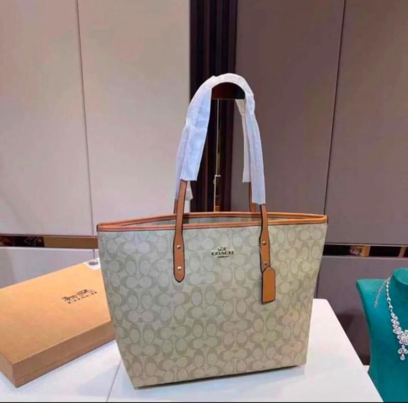 Coach Monogram Tote Bag