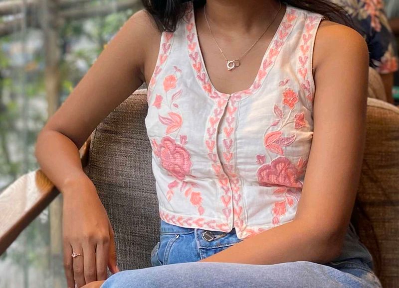Comfortable Cotton Waistcoat for women